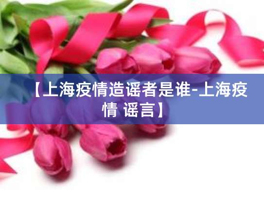 上海疫情谣言：良心企业家因造谣遭网暴，男子造谣封城被拘